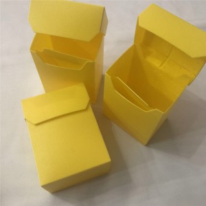 Plastové žluté tcg hrací karty Držák box